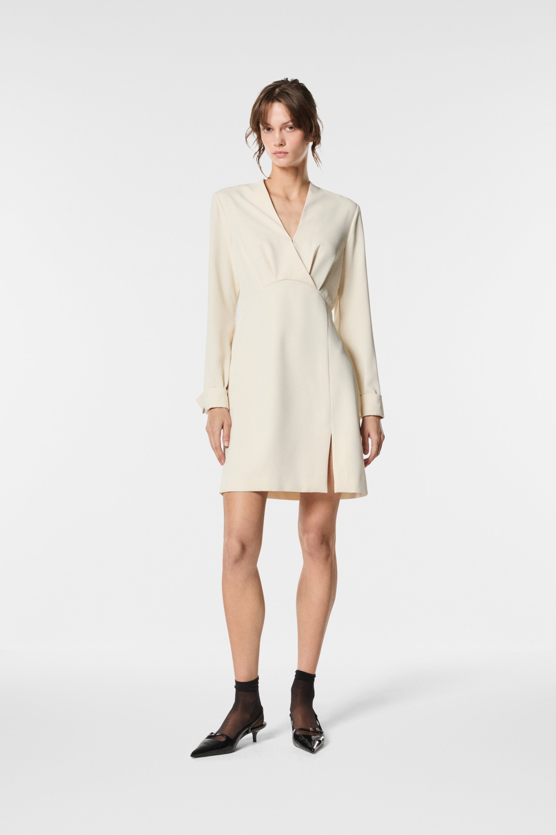 Senza Maniche Nenette Abito Corto NENETTE Tendenze FW2526 Abito Anteo