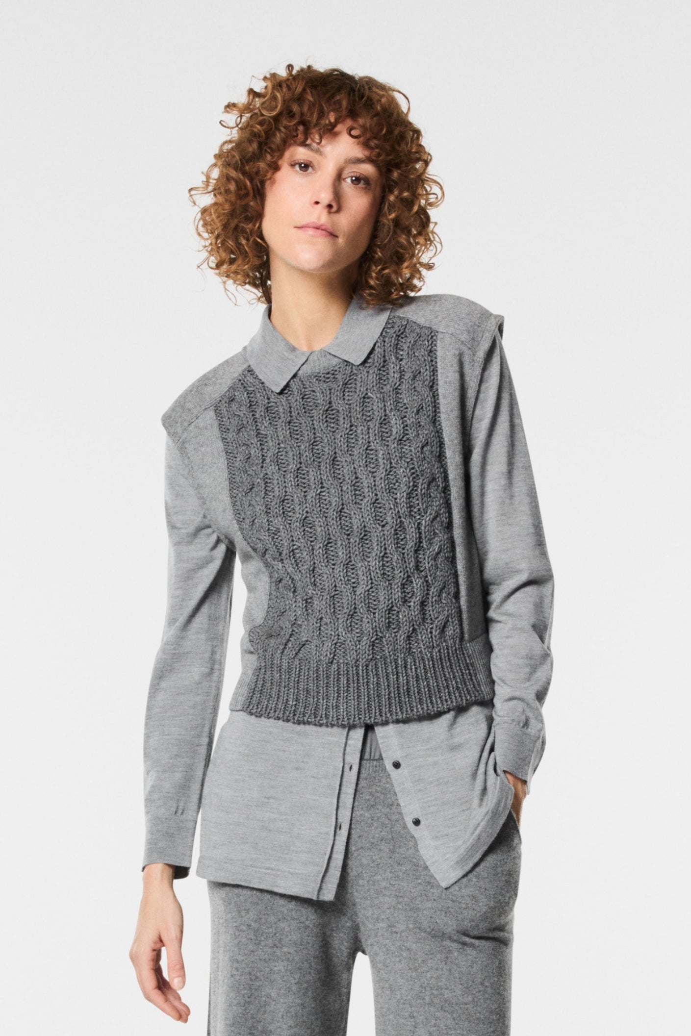 GILET IN MAGLIA MIKOL