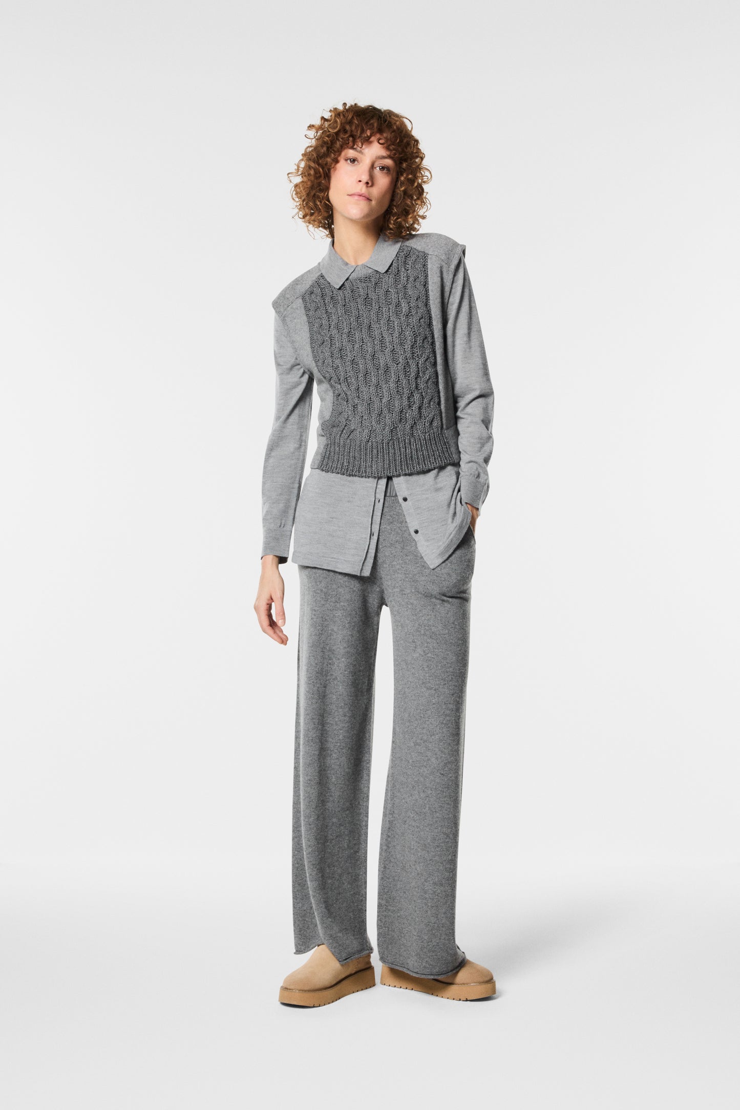 PANTALONE IN MAGLIA YOGA