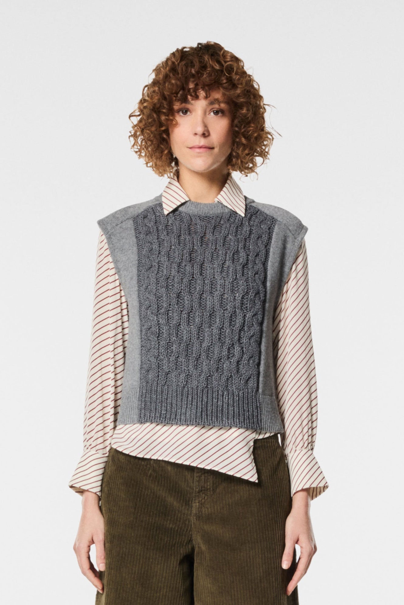 GILET IN MAGLIA MIKOL