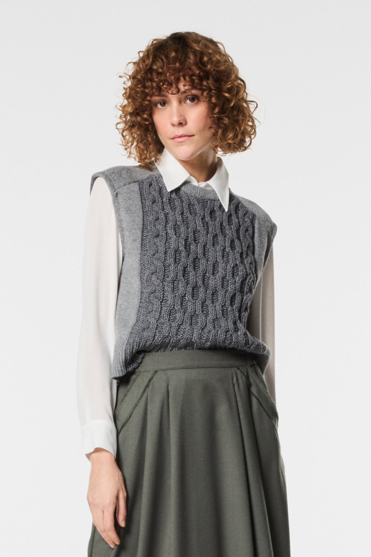 GILET IN MAGLIA MIKOL
