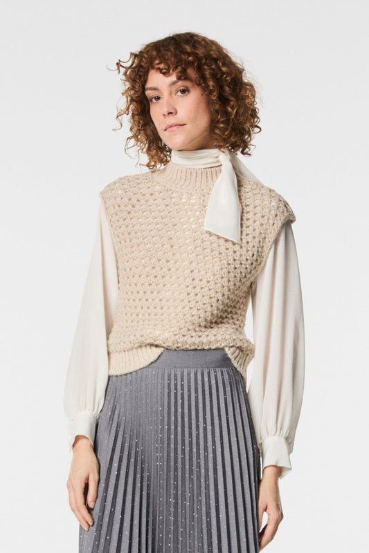 GILET IN MAGLIA MILLE