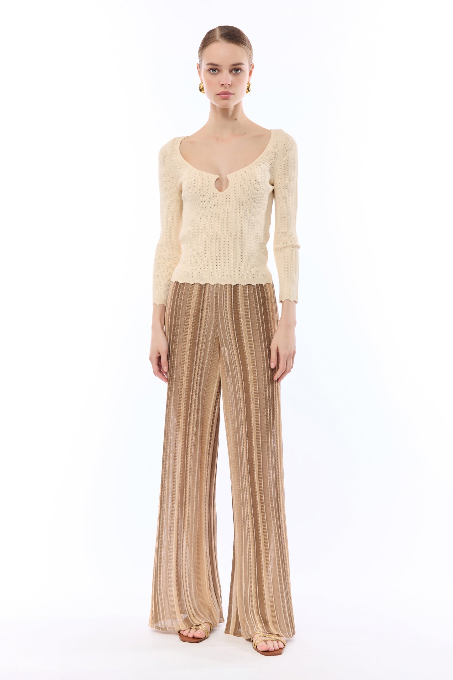 PANTALONE IN MAGLIA YOKO