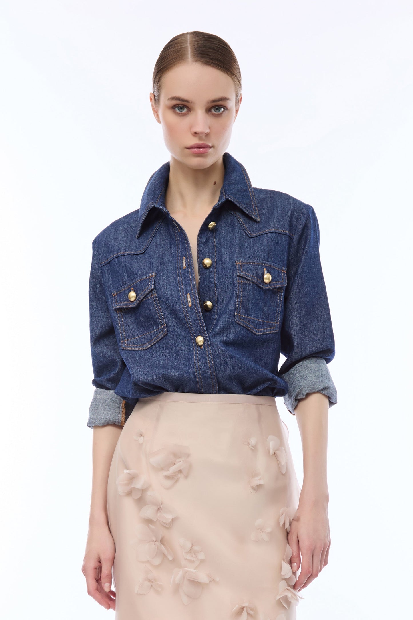 CAMICIA IN DENIM SIRMIONE