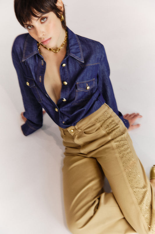 CAMICIA IN DENIM SIRMIONE