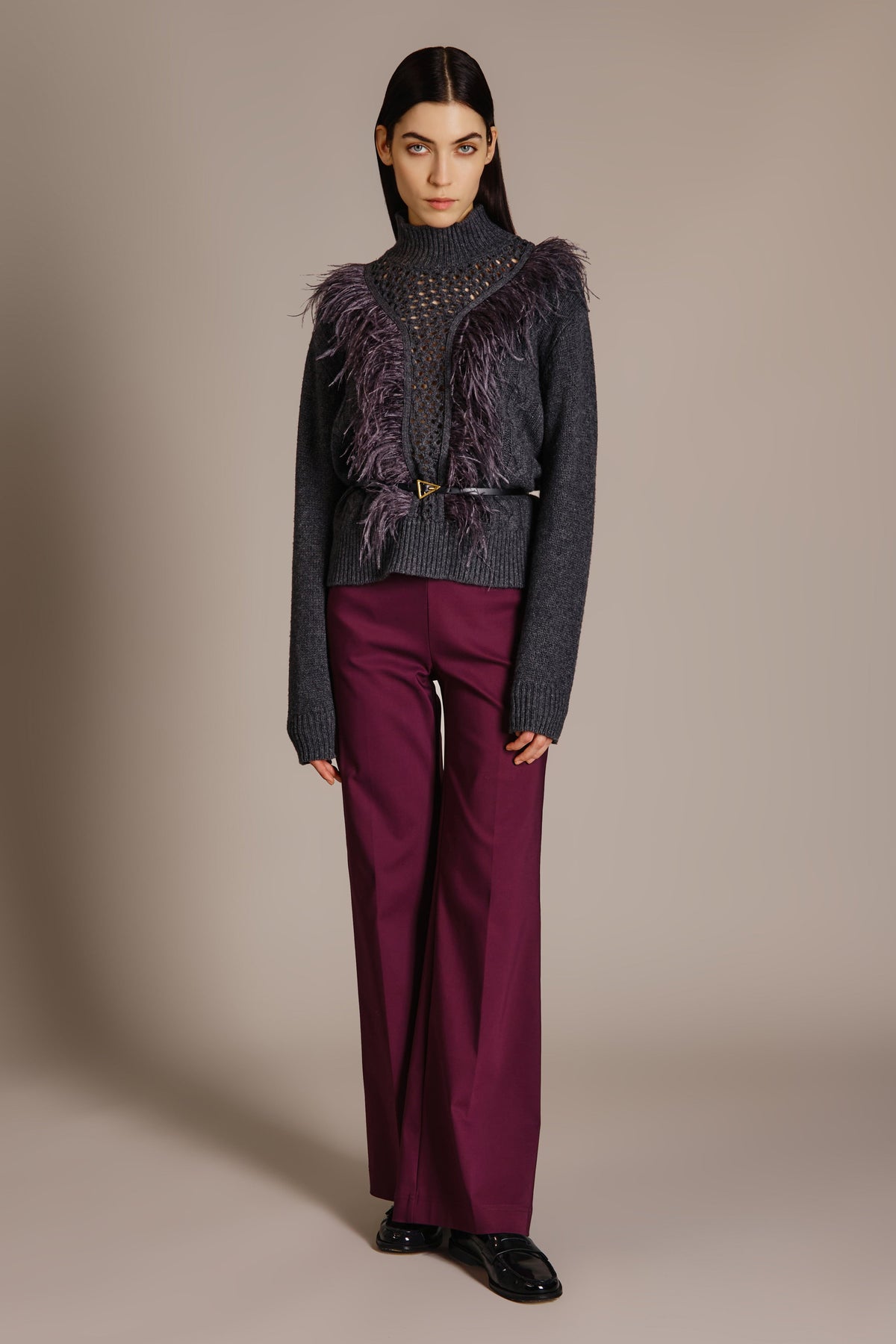 PANTALONE ECRU