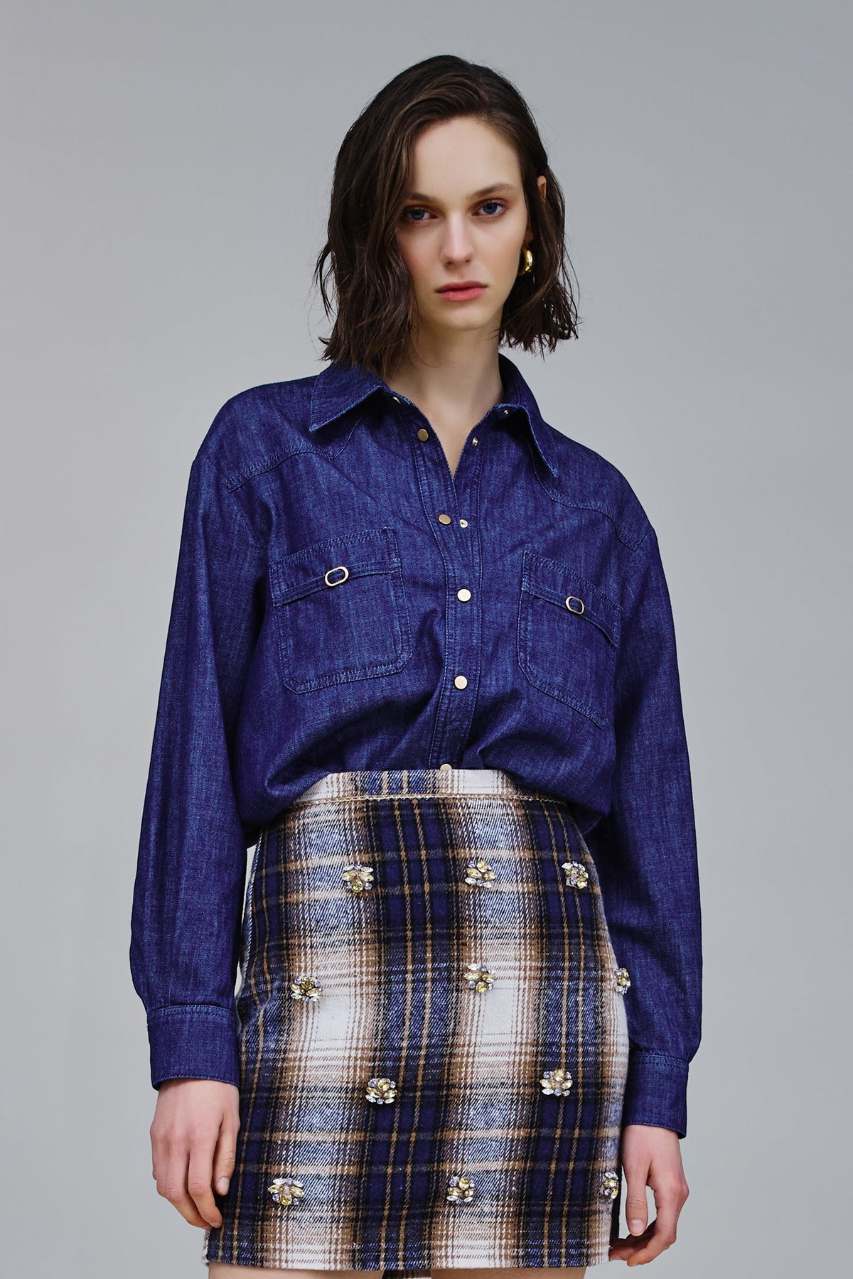 CAMICIA IN DENIM SIRIO
