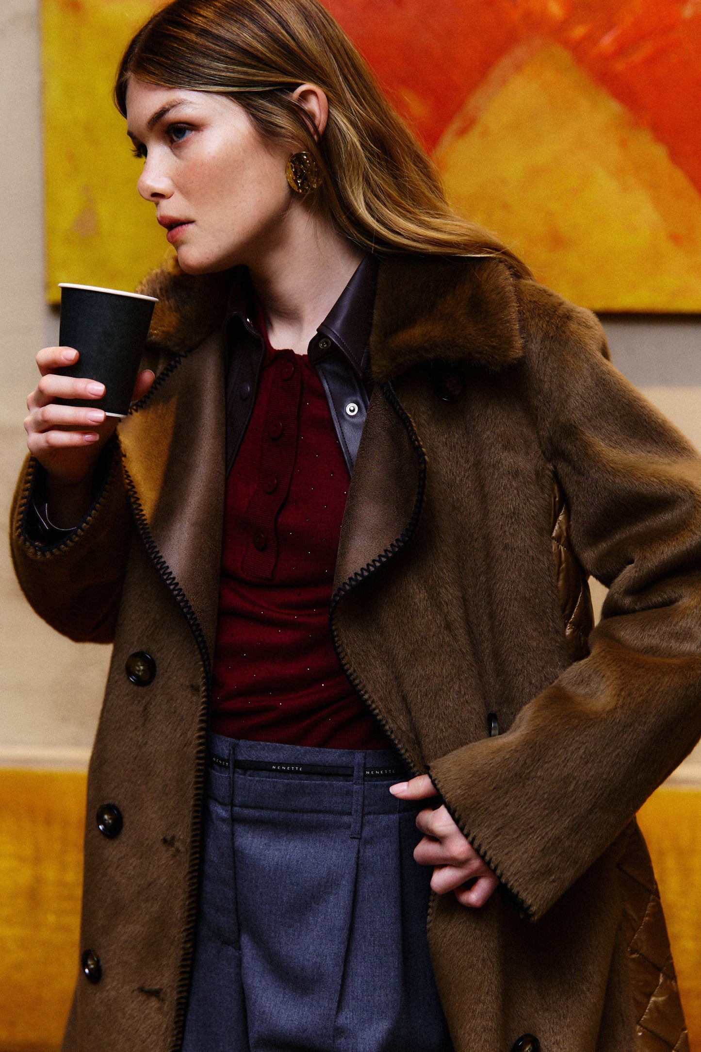 CAPPOTTO IN ECOVISONE PARIS