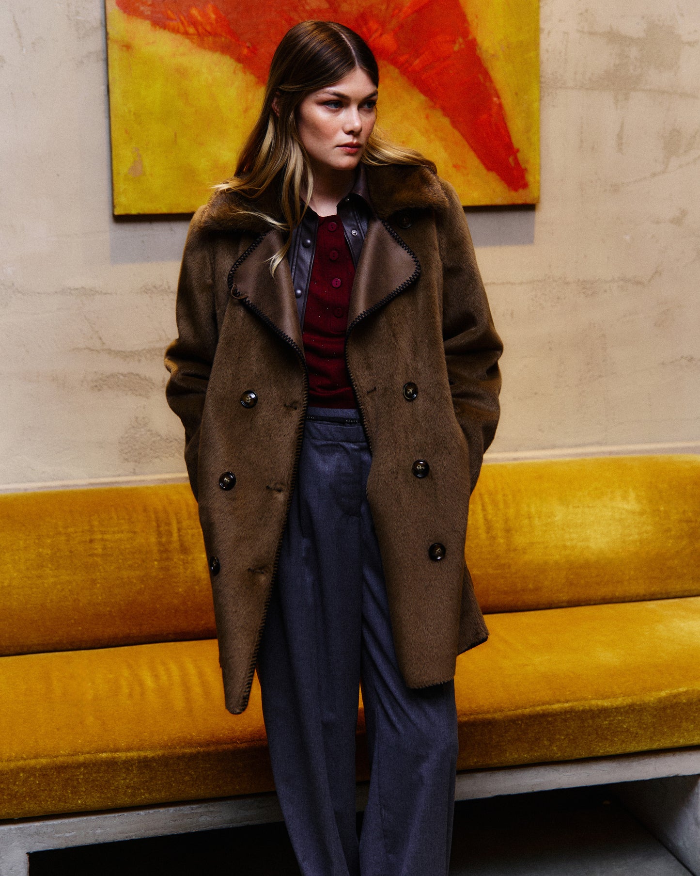 CAPPOTTO IN ECOVISONE PARIS