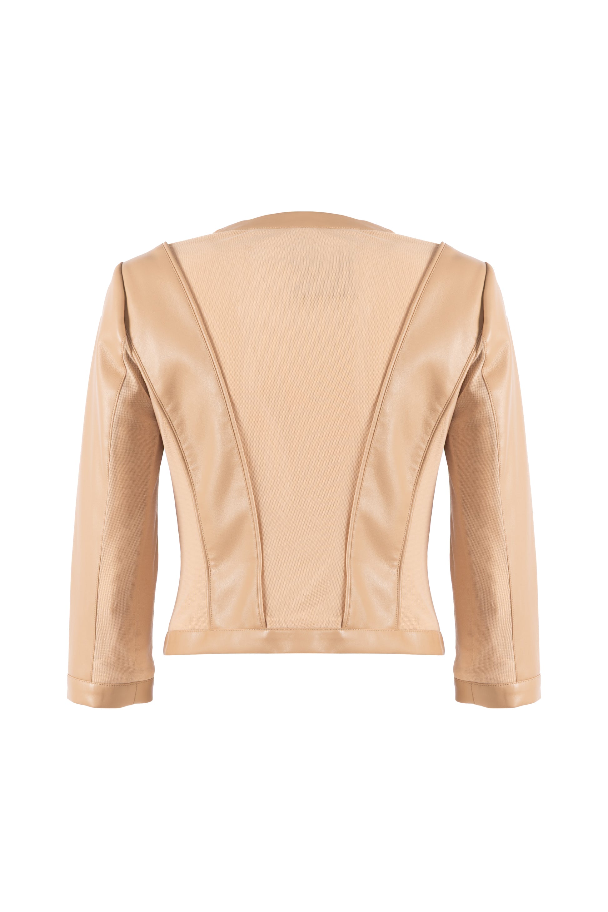 GIACCA IN ECOPELLE NUVOLA 38 Sabbia