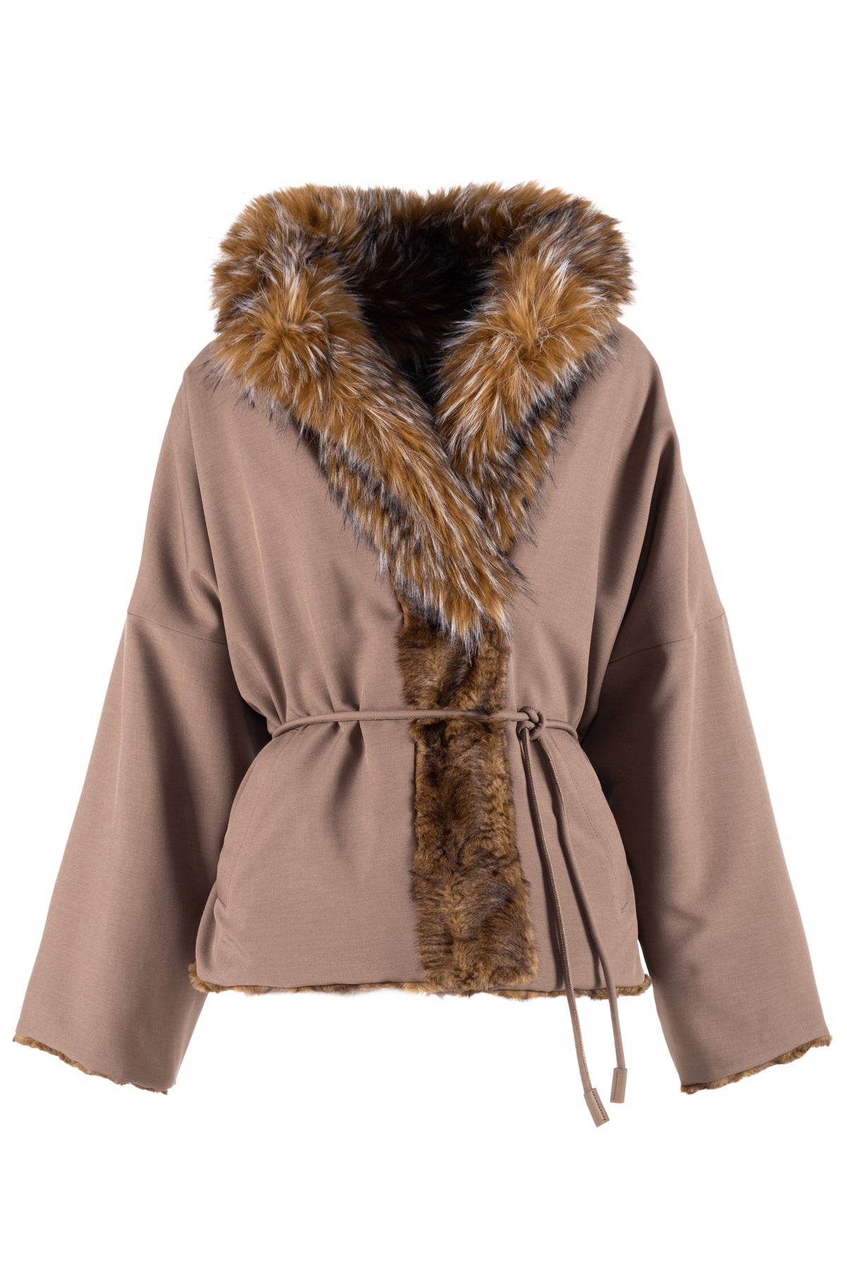 ECOPELLICCIA REVERSIBILE PISTA