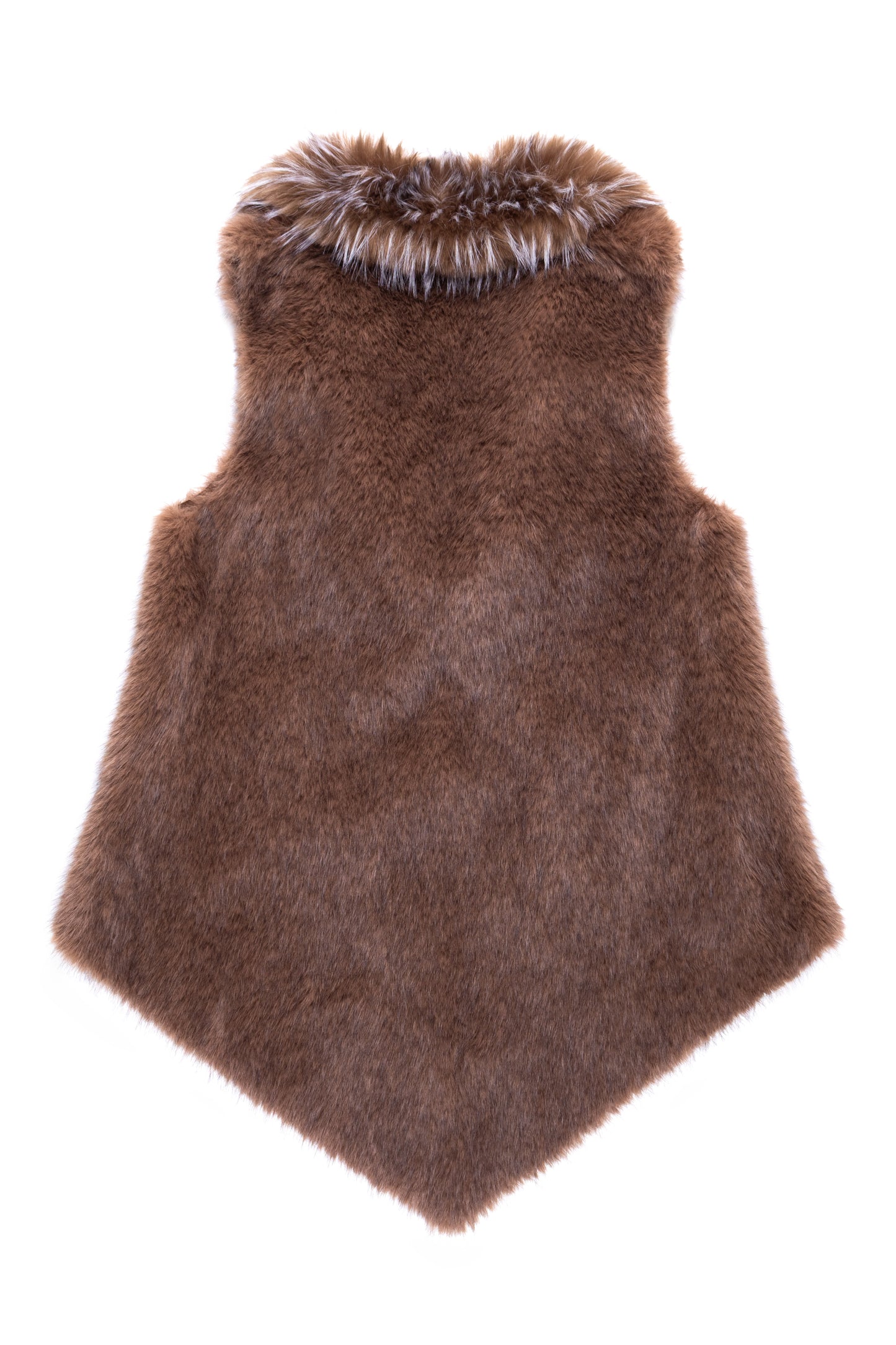 GILET IN ECOVOLPE PIUMA